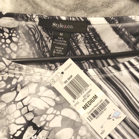 Style & Co Top - Picture 3 of 9